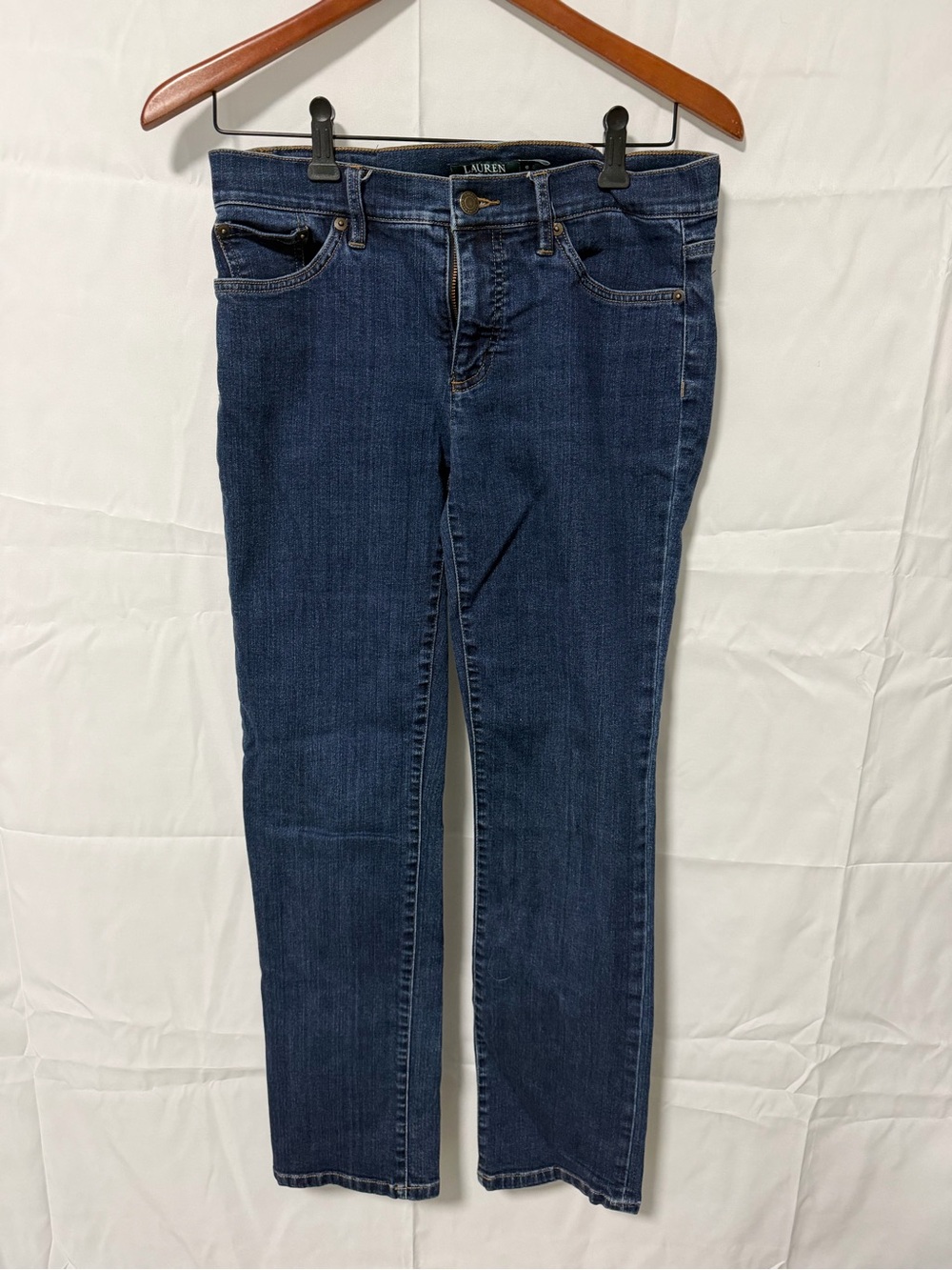 Lauren Ralph Lauren Indigo Straight-Leg Women's Jeans